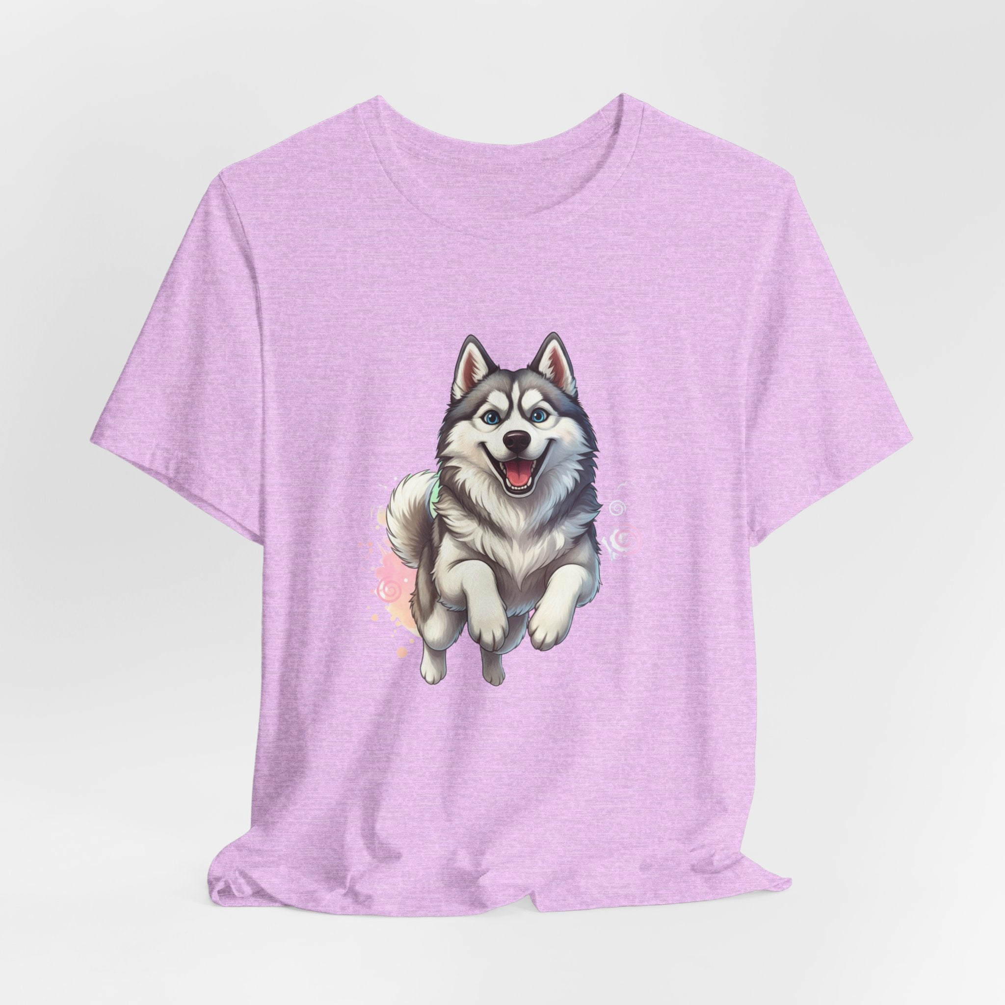 Husky T‑Shirt — Cute Alaskan Malamute Dog Tee