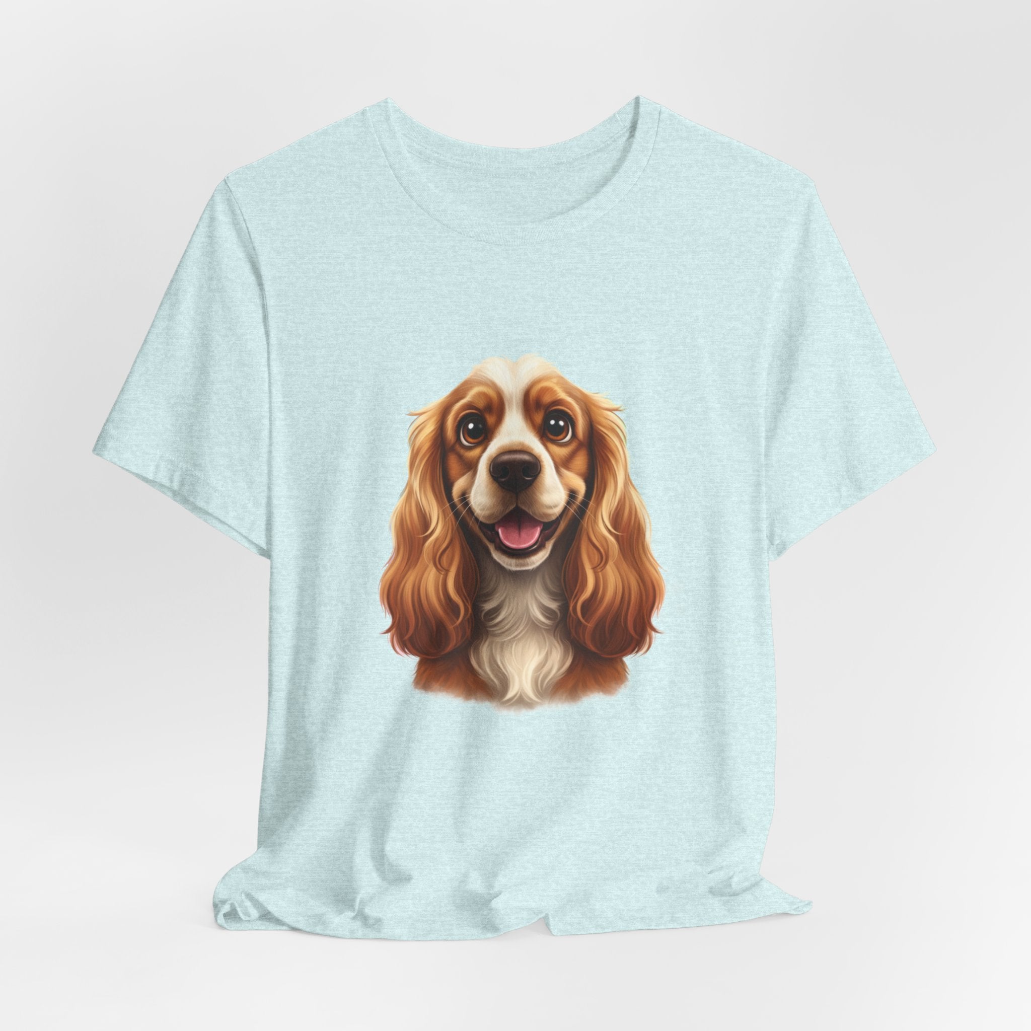 Cavalier King Charles Spaniel Portrait Tee - Cute Dog Lover T-Shirt