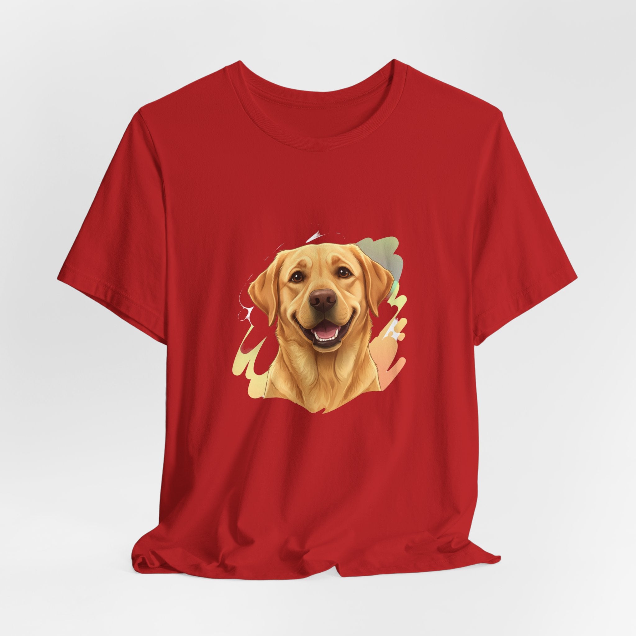 Labrador Retriever Portrait T-Shirt — Cute Dog Face Tee for Pet Lovers