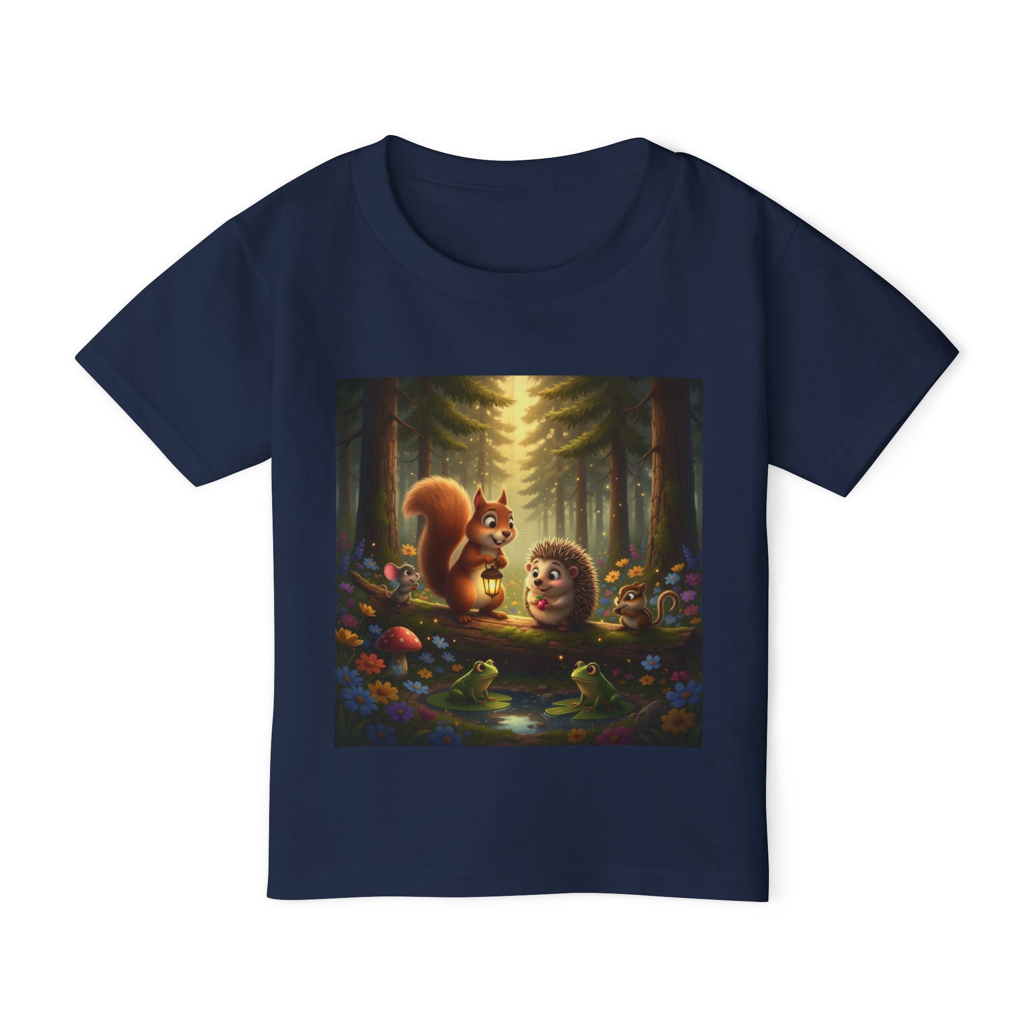 Hulabuloo — Hedgehog — Forest Party Toddler T-Shirt
