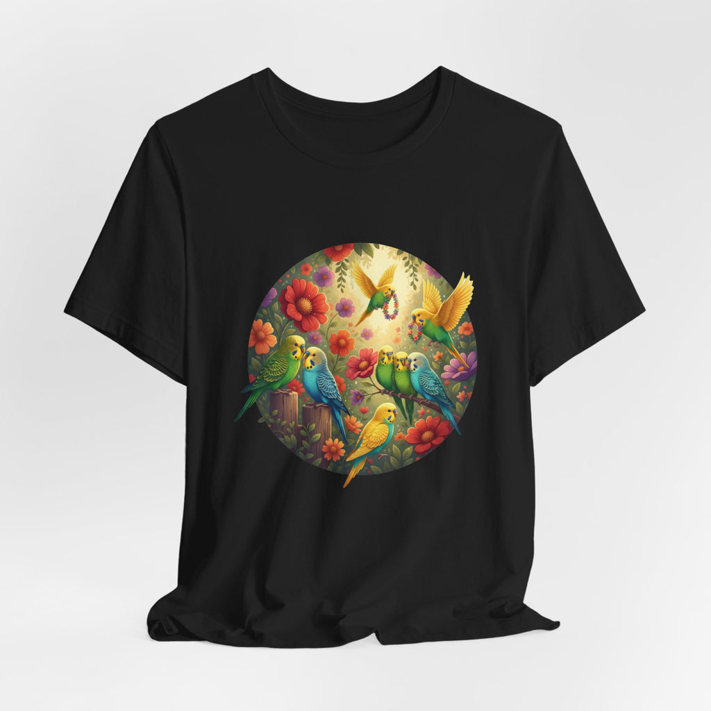 Tweets — Parakeets — Garden Party T-Shirt