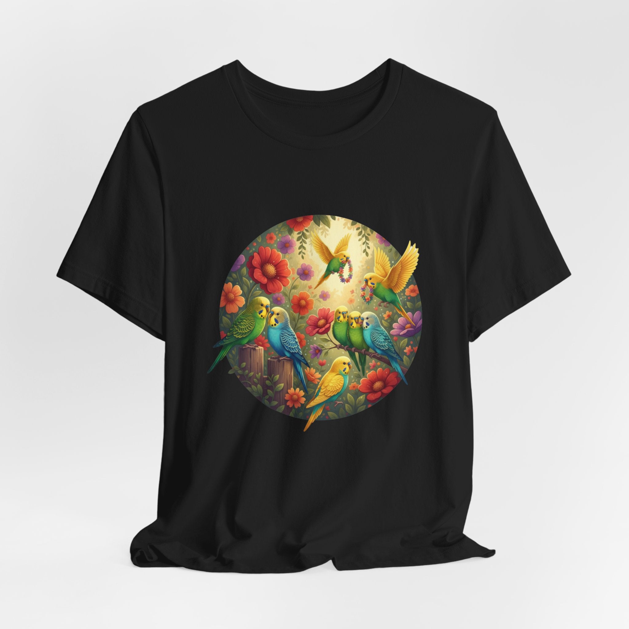 Tweets — Parakeets — Garden Party T-Shirt