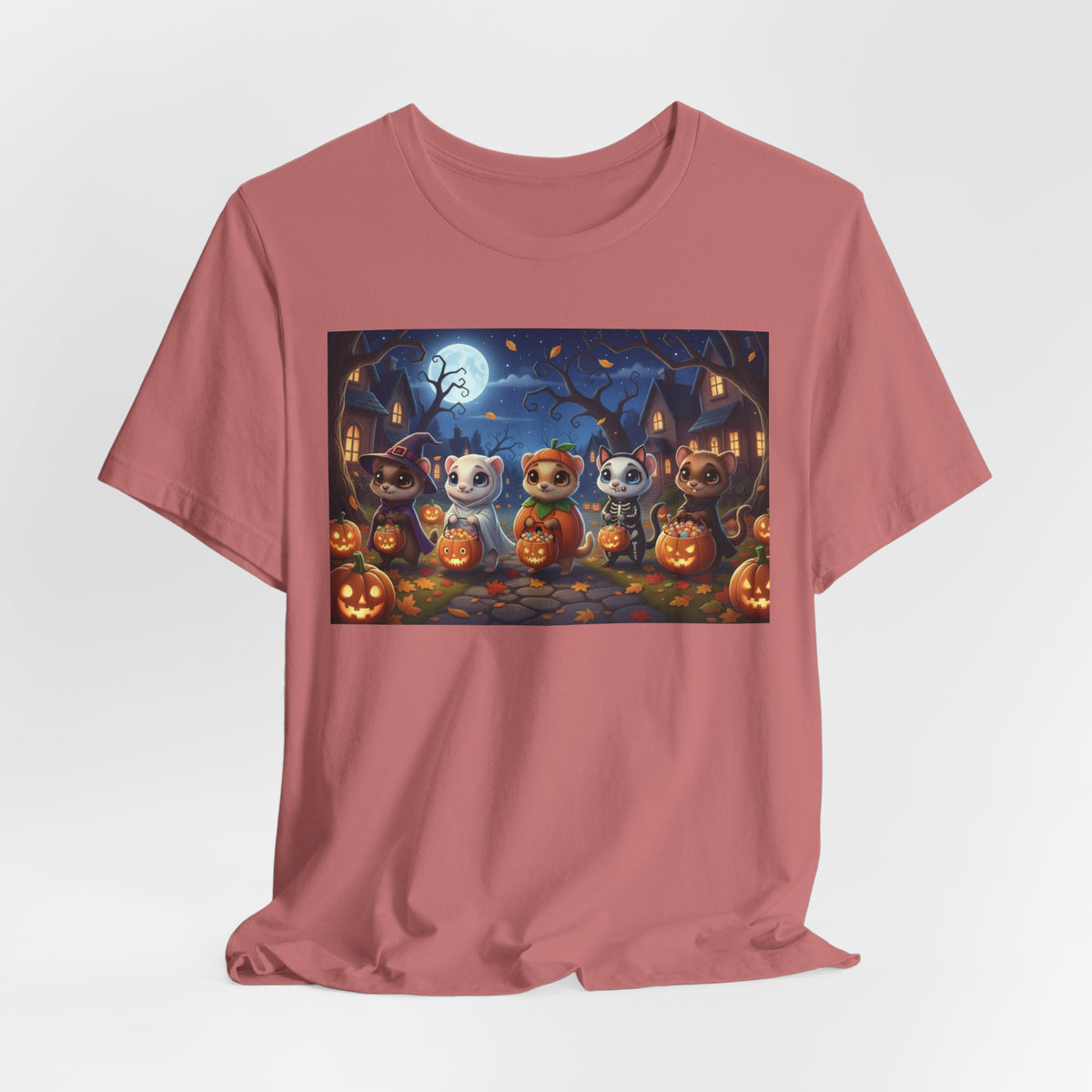 Ferrets Halloween Trick-or-Treat Tee