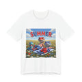Lizard Family Summer Graphic T‑Shirt – Cute Cartoon Beach Tee