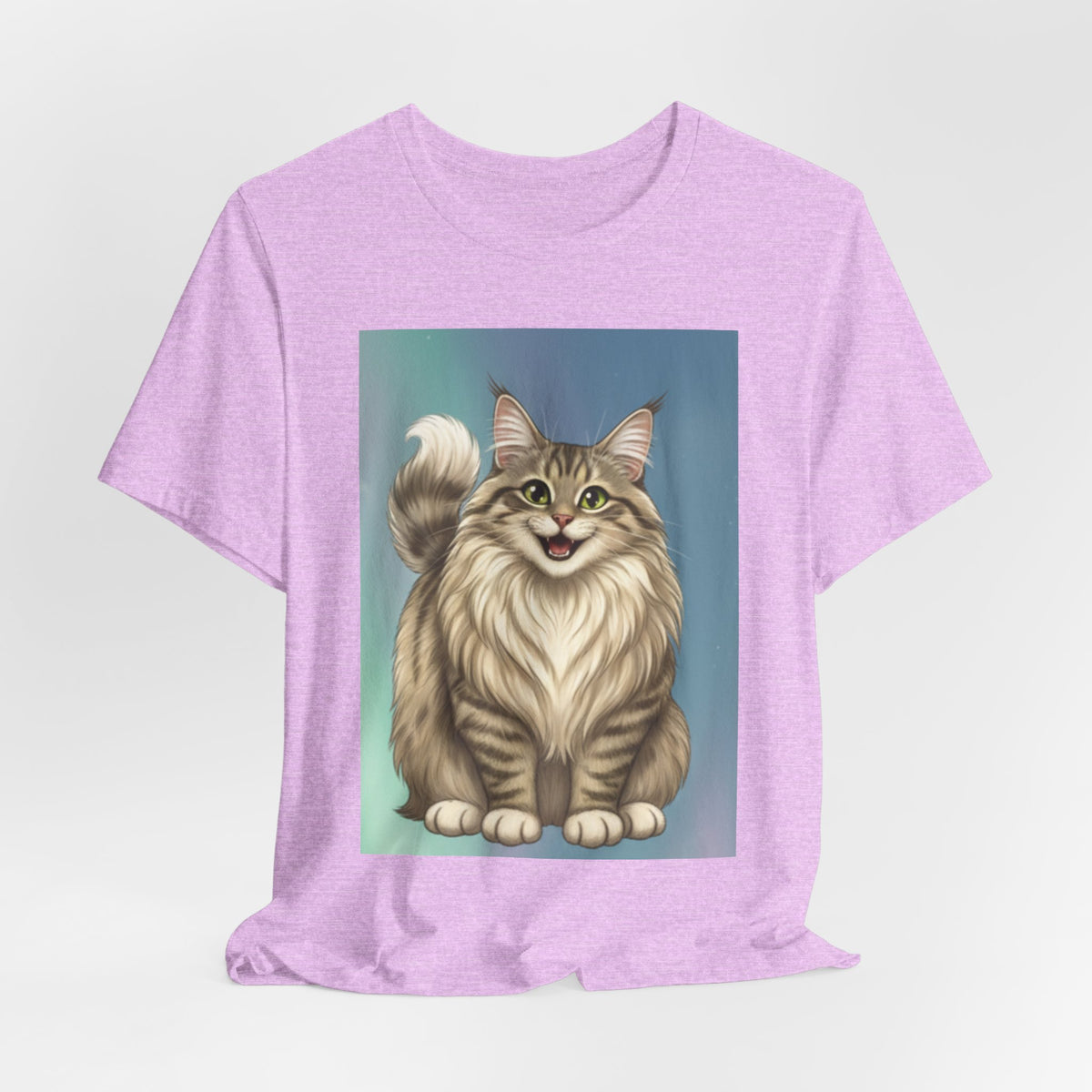 Cat — Norwegian Forest Cat — T-Shirt