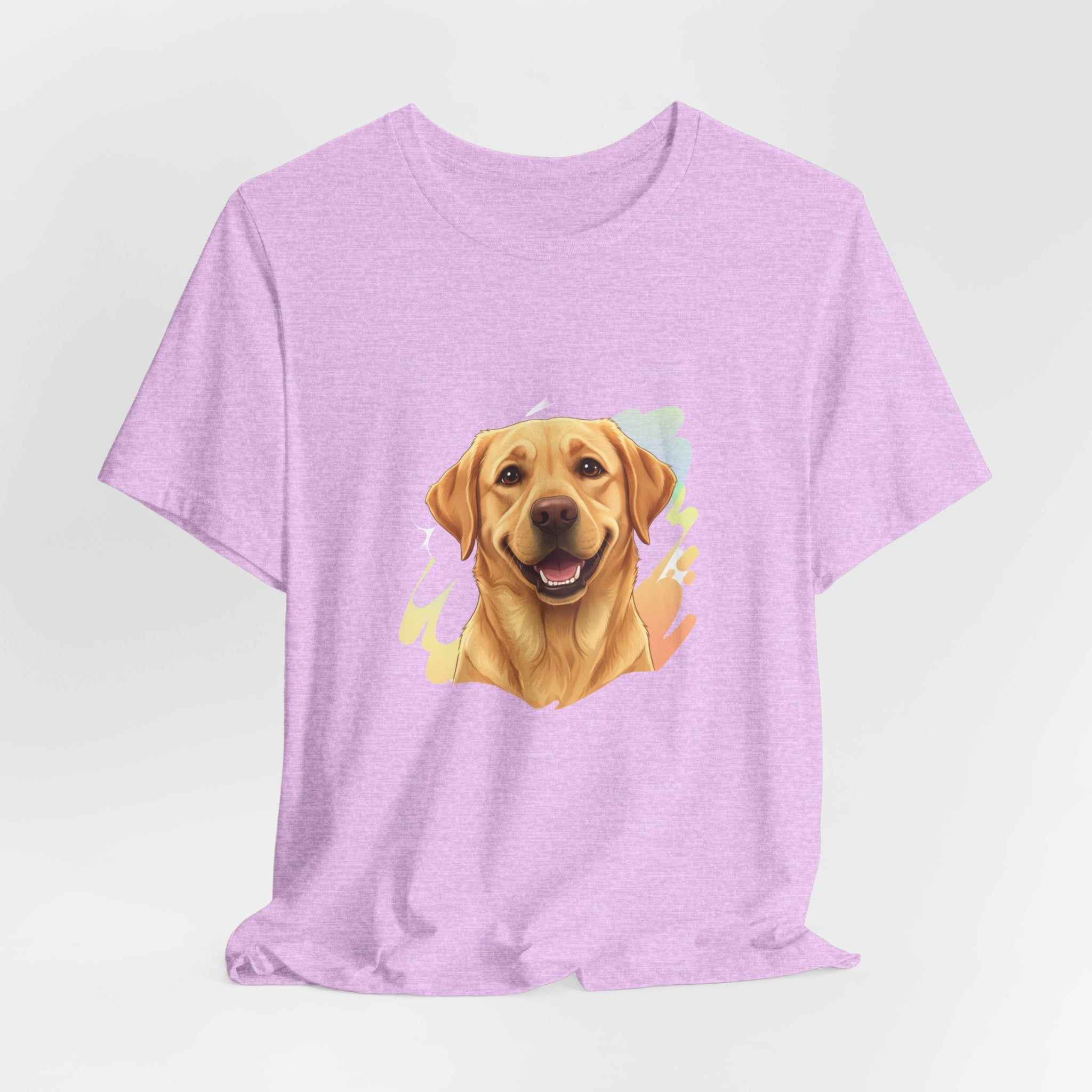 Labrador Retriever Portrait T-Shirt — Cute Dog Face Tee for Pet Lovers