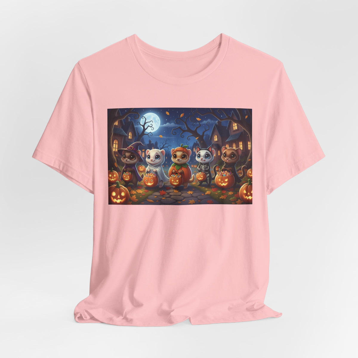 Ferrets Halloween Trick-or-Treat Tee