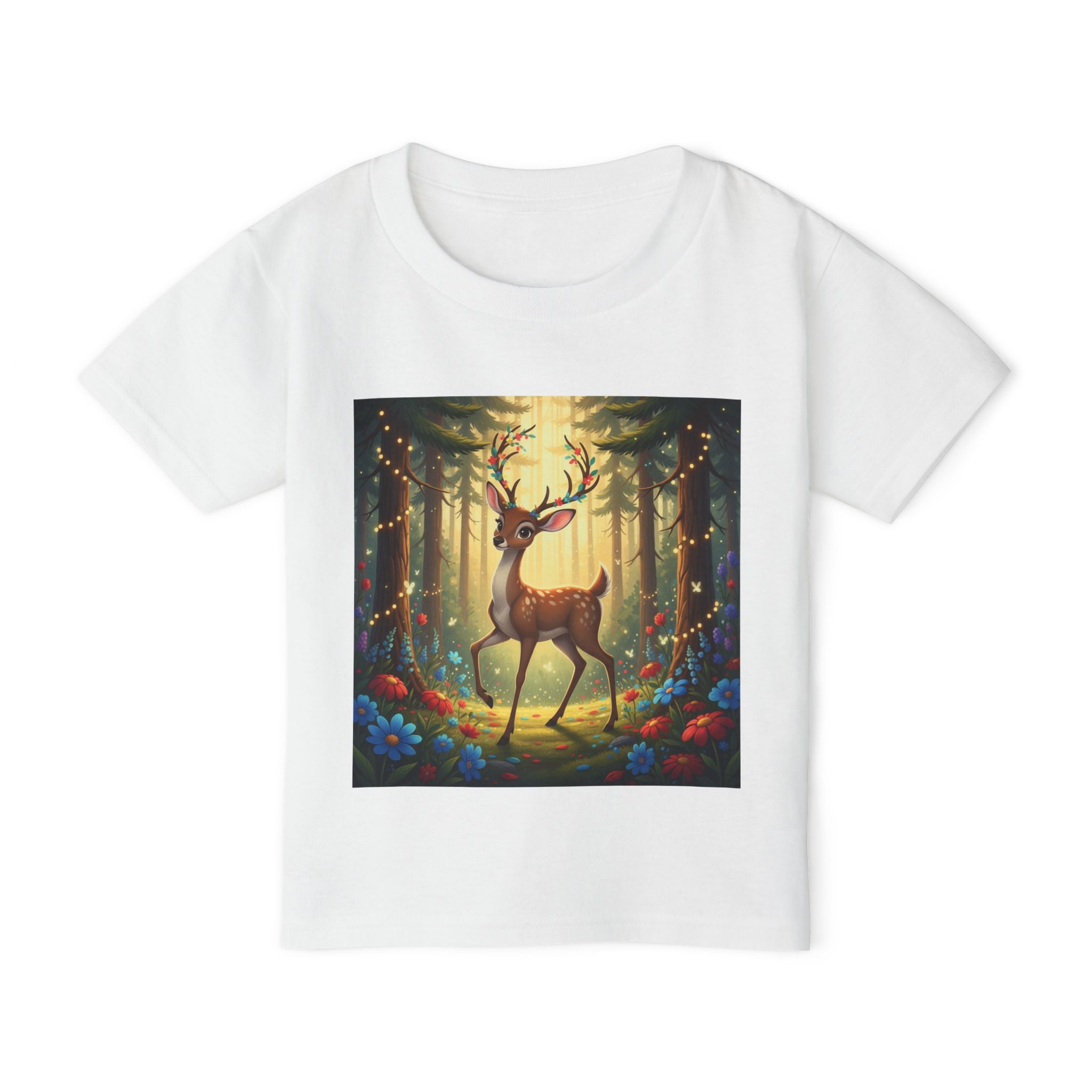 Hulabuloo — Deer — Forest Party Toddler T-Shirt