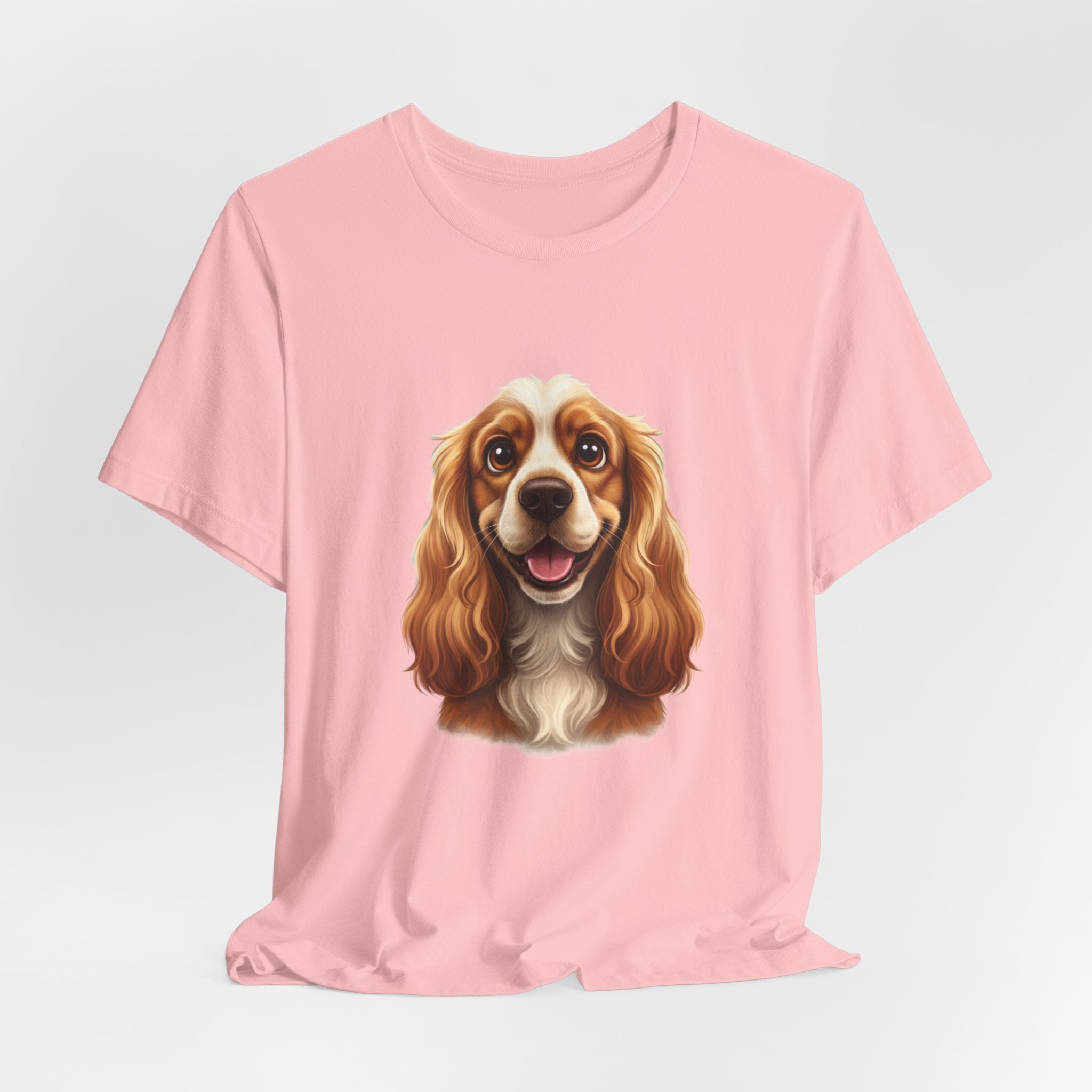 Cavalier King Charles Spaniel Portrait Tee - Cute Dog Lover T-Shirt