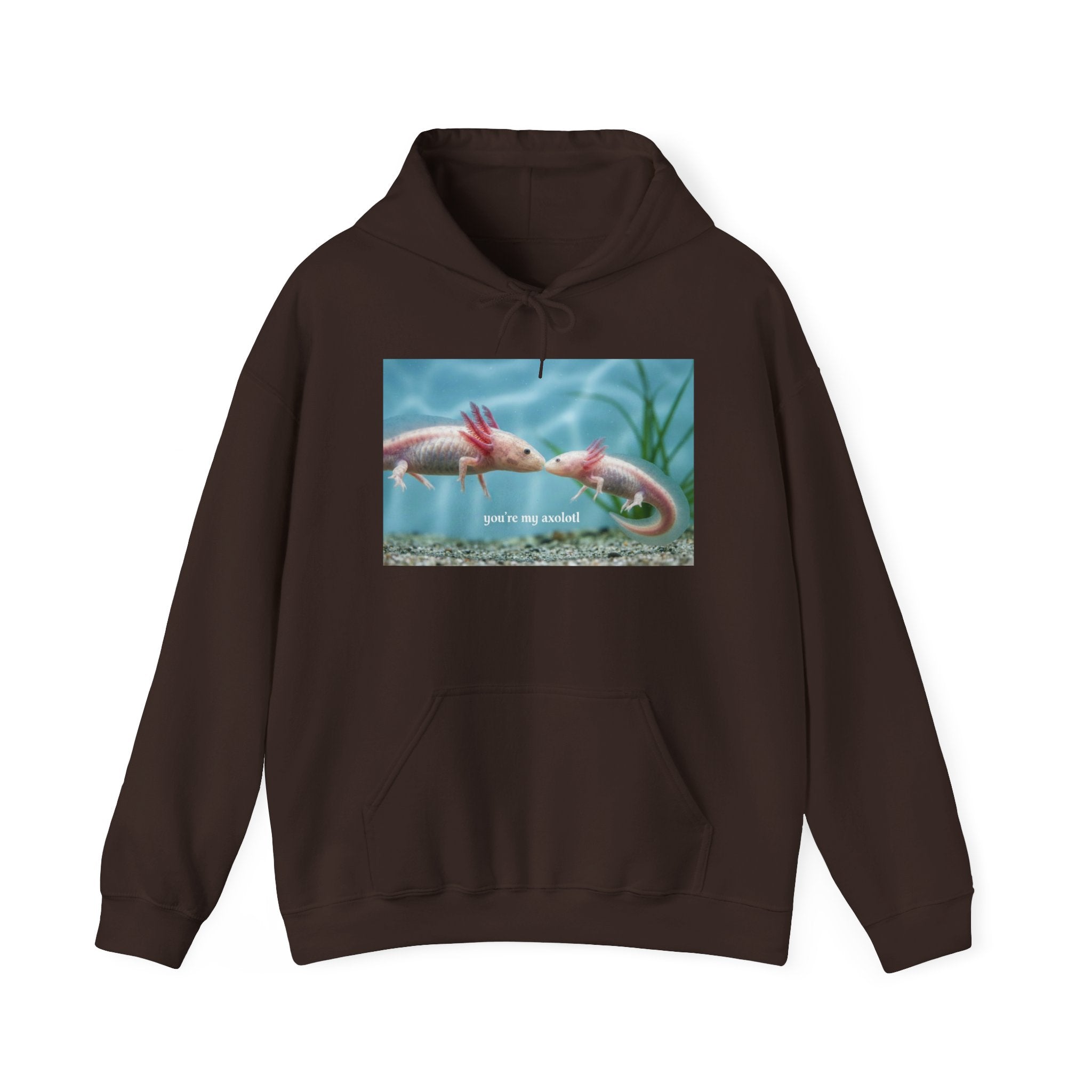 Axolotl My Hoodie — "You're My Axolotl" Comfort Graphic Hoodie