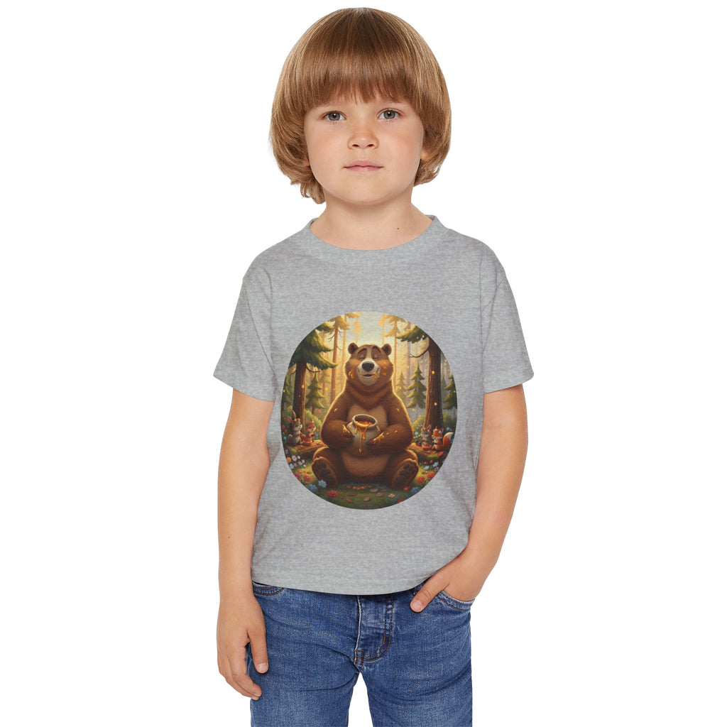 Hulabuloo — Bear — Forest Party Toddler T-Shirt