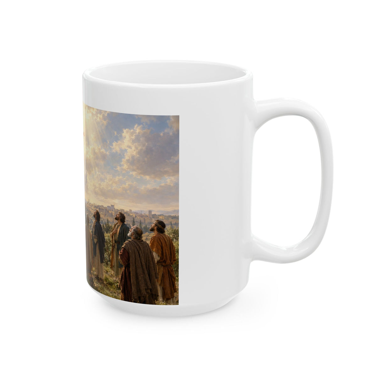 Hulabuloo — Ascension of Jesus — Bible Ceramic Mug