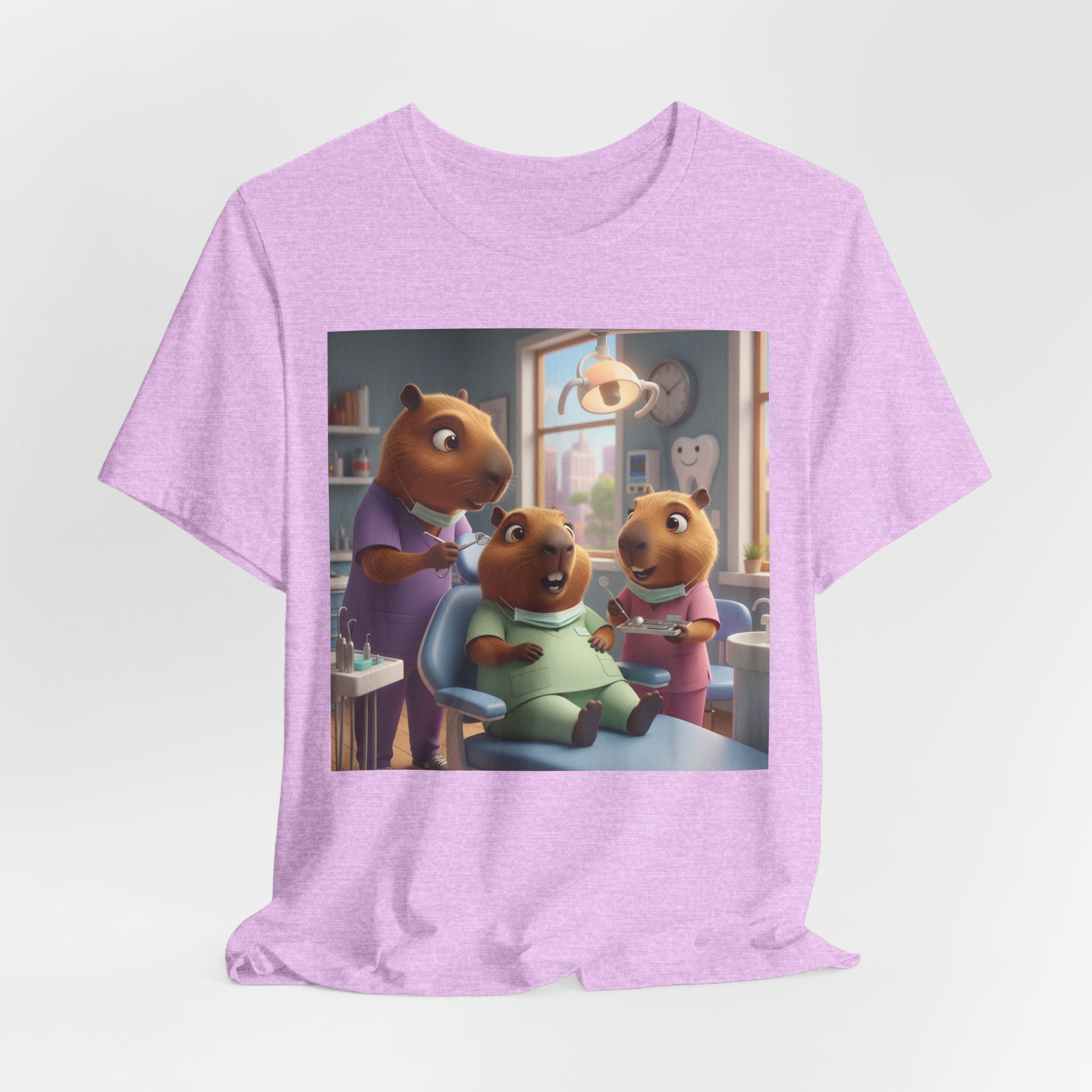 Capybara Dentist Scene T‑Shirt