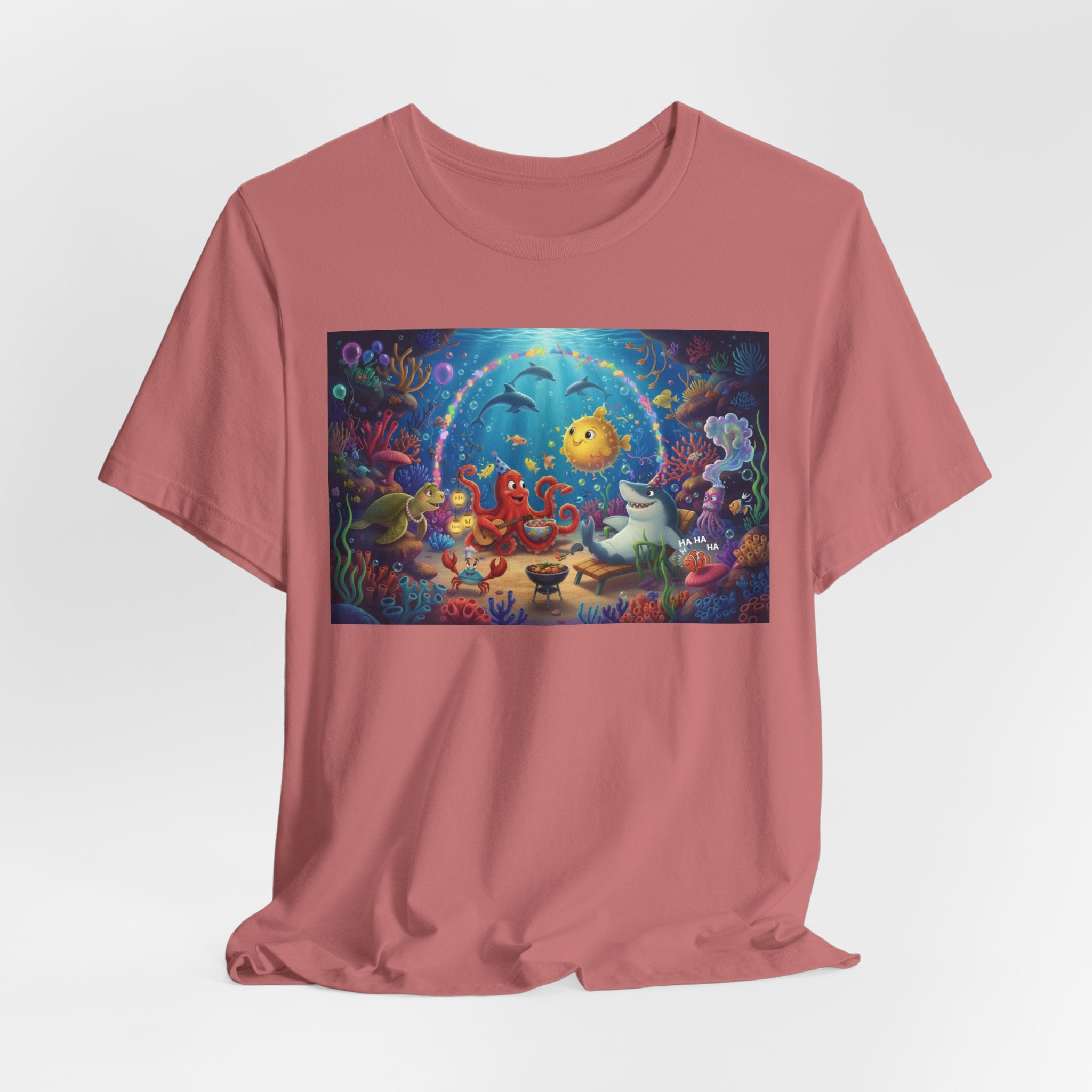 Underwater Friends T-Shirt – Colorful Ocean Animal Kids Tee