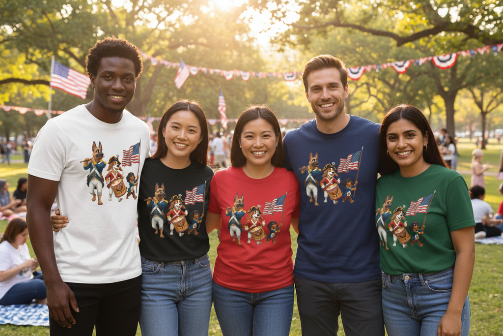 Spirit of '76 T-Shirt - 5 Color Options