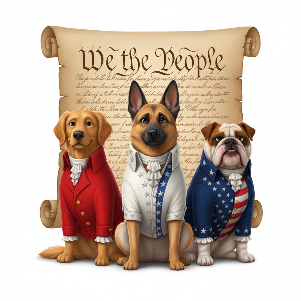 Patriotic Pups We the People